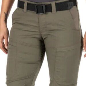 5.11 Tactical Women's Green Cargo Pants